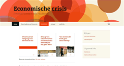 Desktop Screenshot of economische-crisis.com